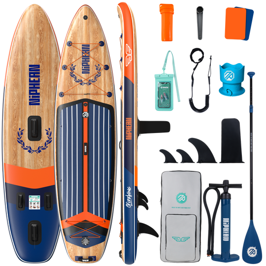 Niphean Classic Glidewing Series All-Round 11' Inflatable Stand Up Paddle Board Set