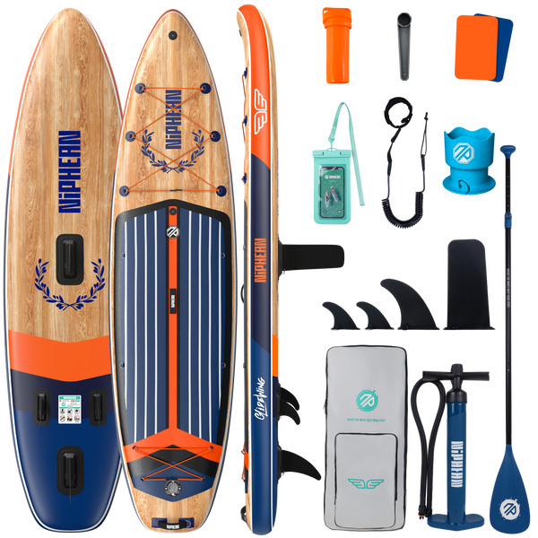 Niphean Classic Glidewing Series All-Round 11' Inflatable Stand Up Paddle Board Set