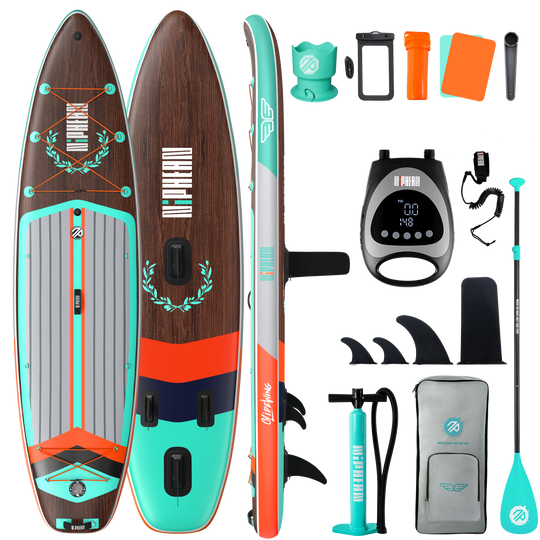 Niphean Classic Glidewing Series All-Round 11' Inflatable Stand Up Paddle Board Set|20260305001.png|Recycled materials