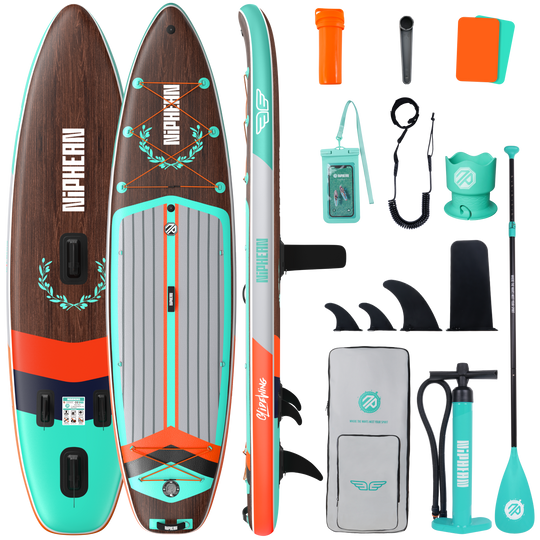 Niphean Classic Glidewing Series All-Round 11' Inflatable Stand Up Paddle Board Set