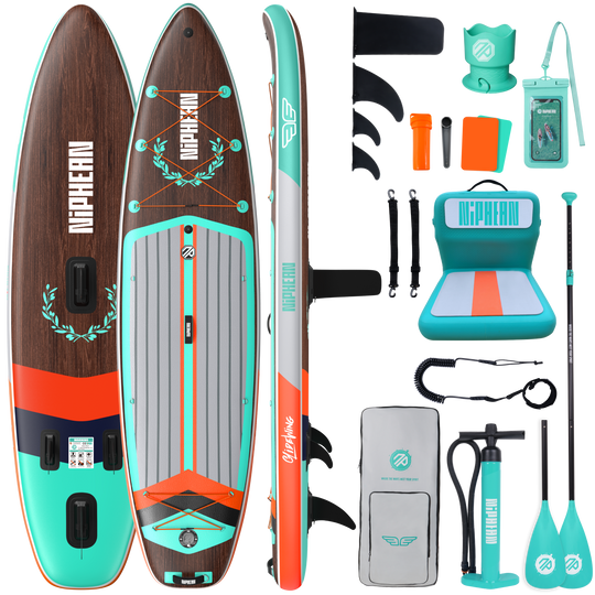 Niphean Classic Glidewing Series All-Round 11' Inflatable Stand Up Paddle Board Set