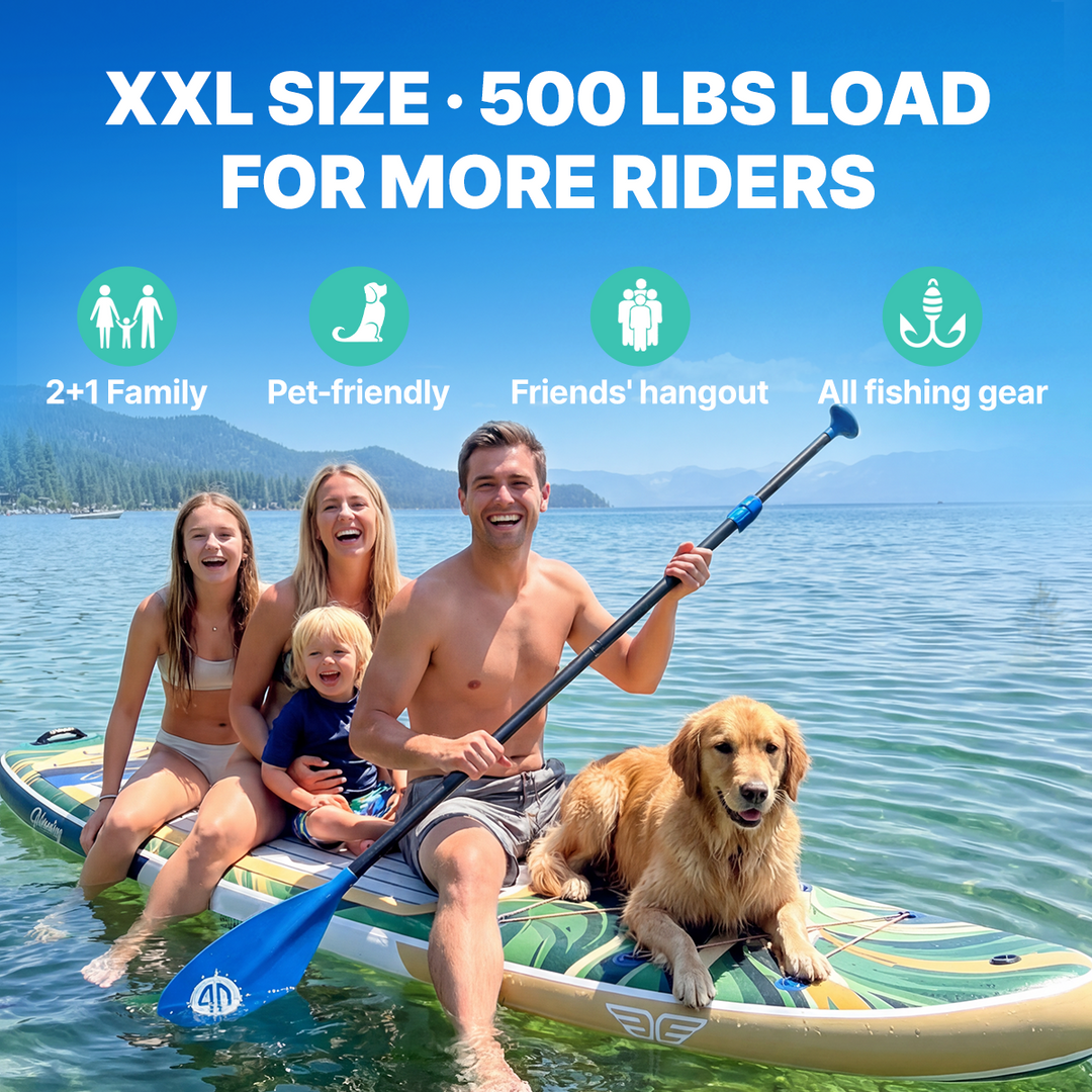 Niphean Classic Glidewing Series All-Round 11' Inflatable Stand Up Paddle Board Set|20260305001.png|Recycled materials