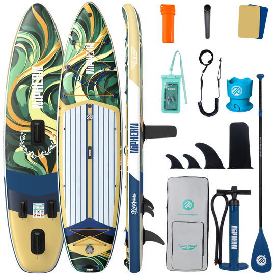 Niphean Classic Glidewing Series All-Round 11' Inflatable Stand Up Paddle Board Set