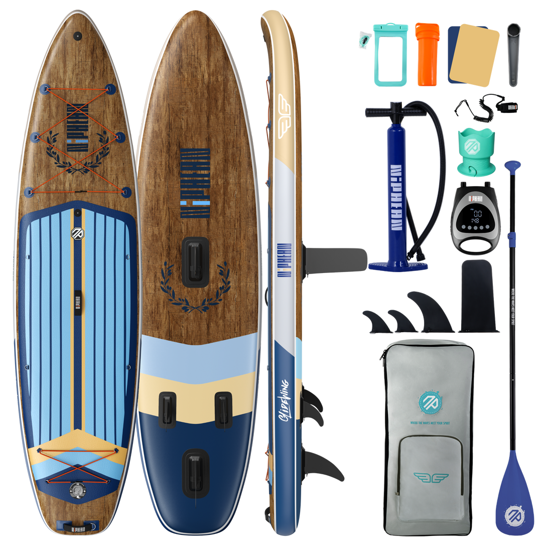 Niphean Classic Glidewing Series All-Round 11' Inflatable Stand Up Paddle Board Set