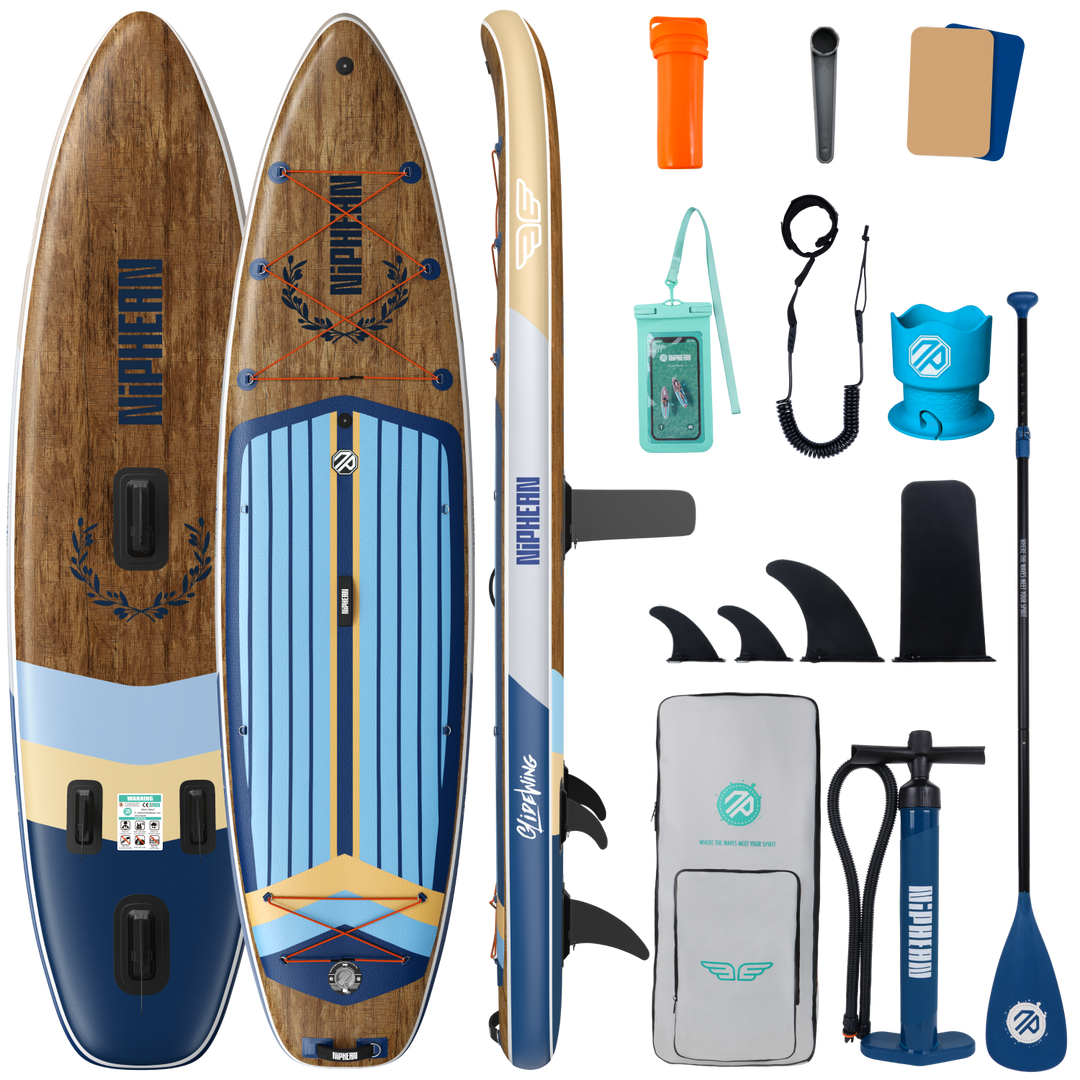 Niphean Classic Glidewing Series All-Round 11' Inflatable Stand Up Paddle Board Set
