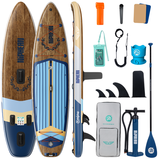 Niphean Classic Glidewing Series All-Round 11' Inflatable Stand Up Paddle Board Set