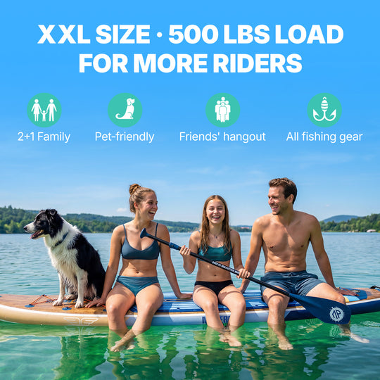 Niphean Classic Glidewing Series All-Round 11' Inflatable Stand Up Paddle Board Set|20260305001.png|Recycled materials