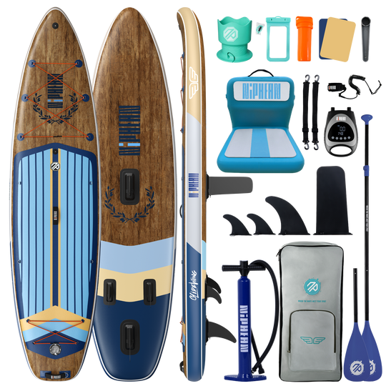 Niphean Classic Glidewing Series All-Round 11' Inflatable Stand Up Paddle Board Set|20260305001.png|Recycled materials