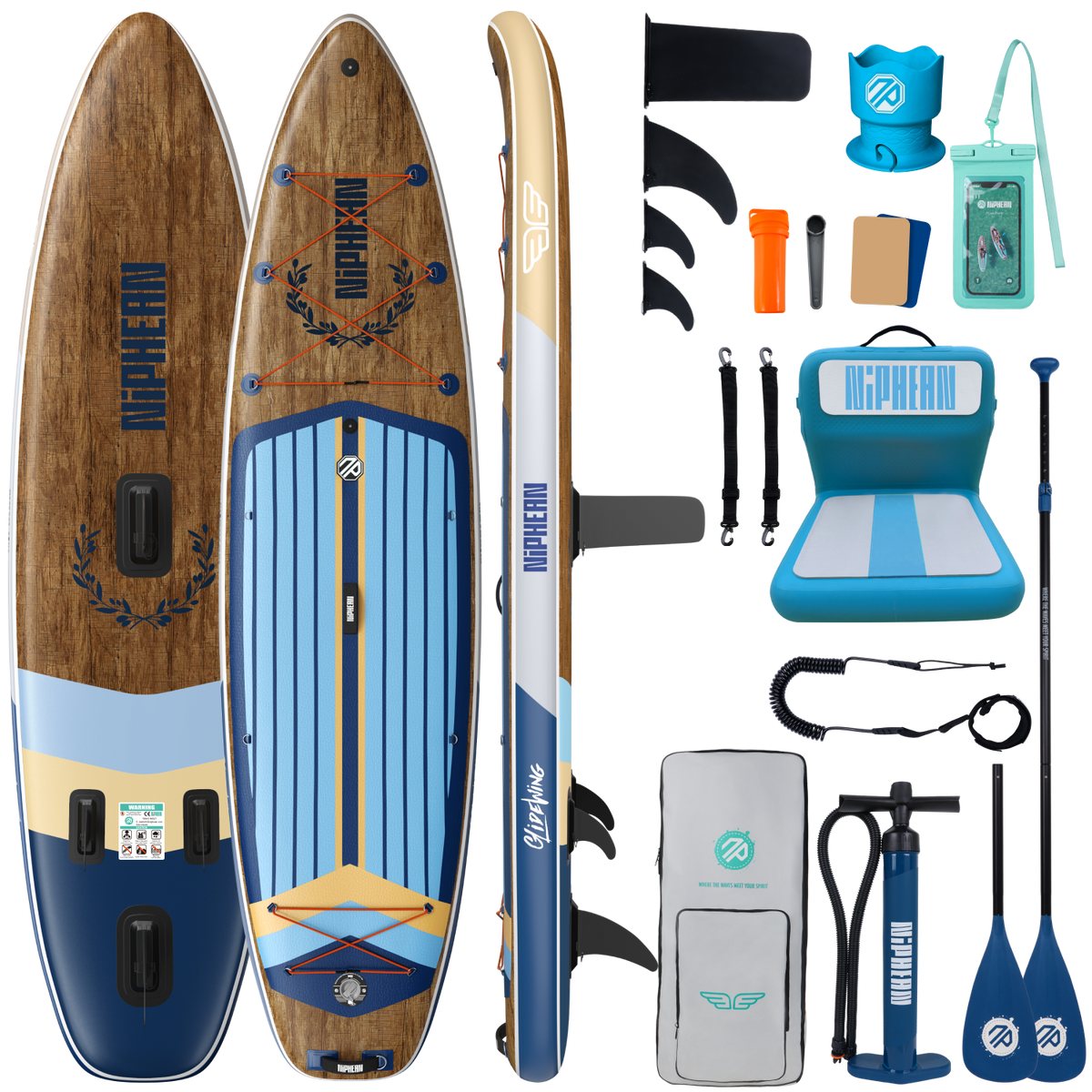 Exploration & Touring Inflatable SUP Boards & Gear – Niphean