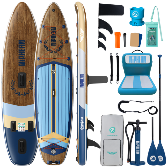 Niphean Classic Glidewing Series All-Round 11' Inflatable Stand Up Paddle Board Set