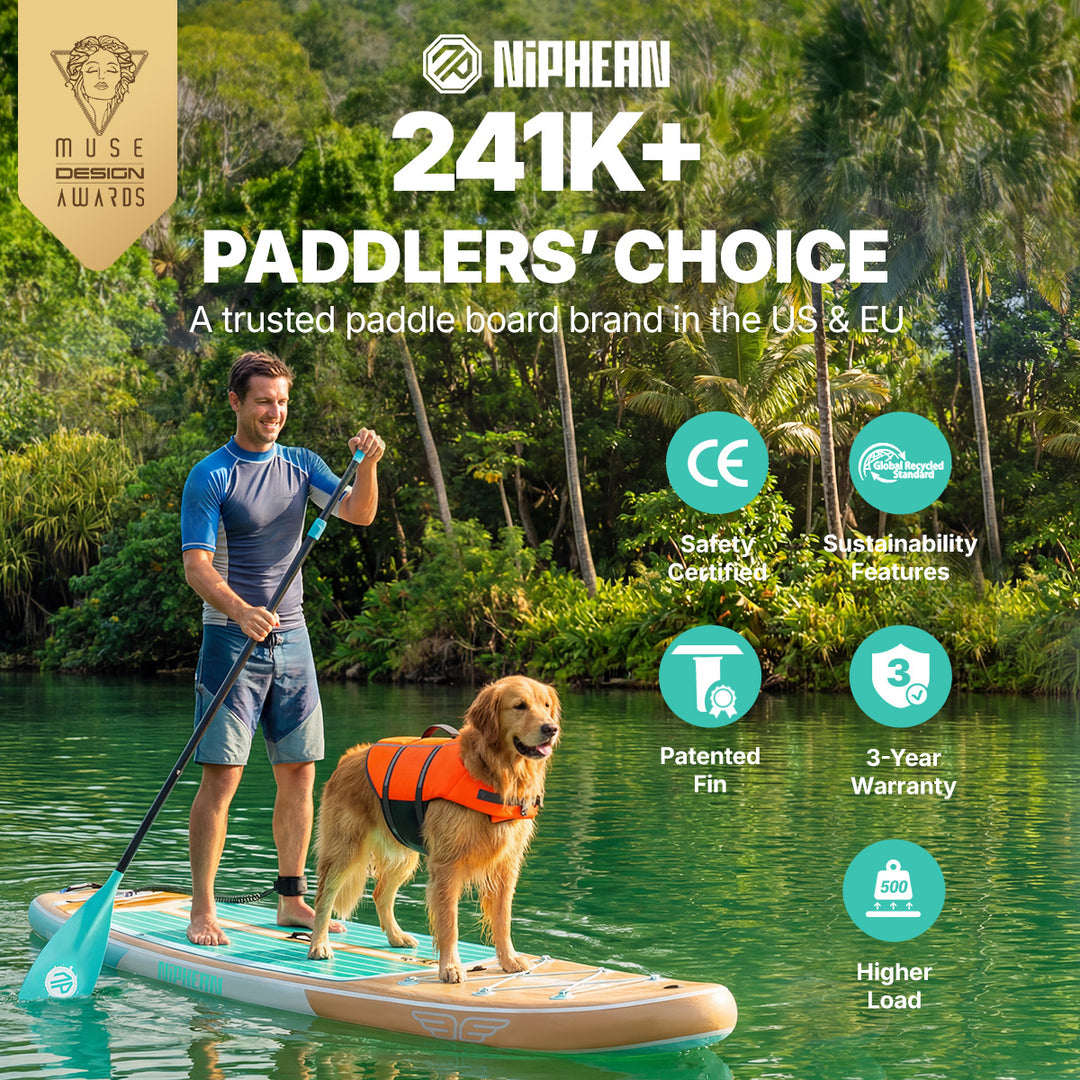 Niphean Classic All-Round 11' Inflatable Stand Up Paddle Board Set