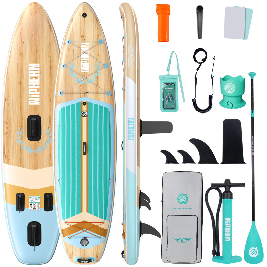 Niphean Classic Glidewing Series All-Round 11' Inflatable Stand Up Paddle Board Set
