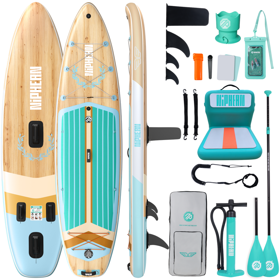Niphean Classic Glidewing Series All-Round 11' Inflatable Stand Up Paddle Board Set