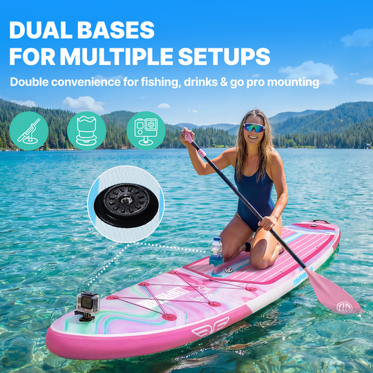 Niphean Classic Glidewing Series All-Round 11' Inflatable Stand Up Paddle Board Set|20260305001.png|Recycled materials