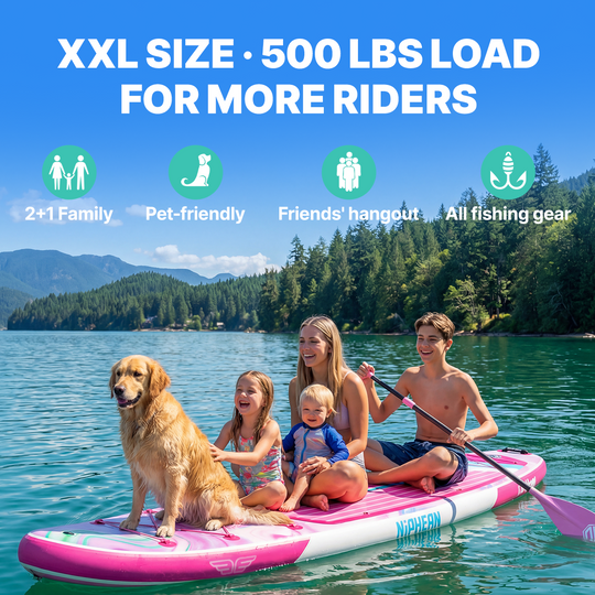 Niphean Classic Glidewing Series All-Round 11' Inflatable Stand Up Paddle Board Set|20260305001.png|Recycled materials