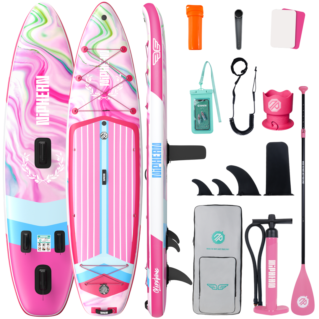 Niphean Classic Glidewing Series All-Round 11' Inflatable Stand Up Paddle Board Set