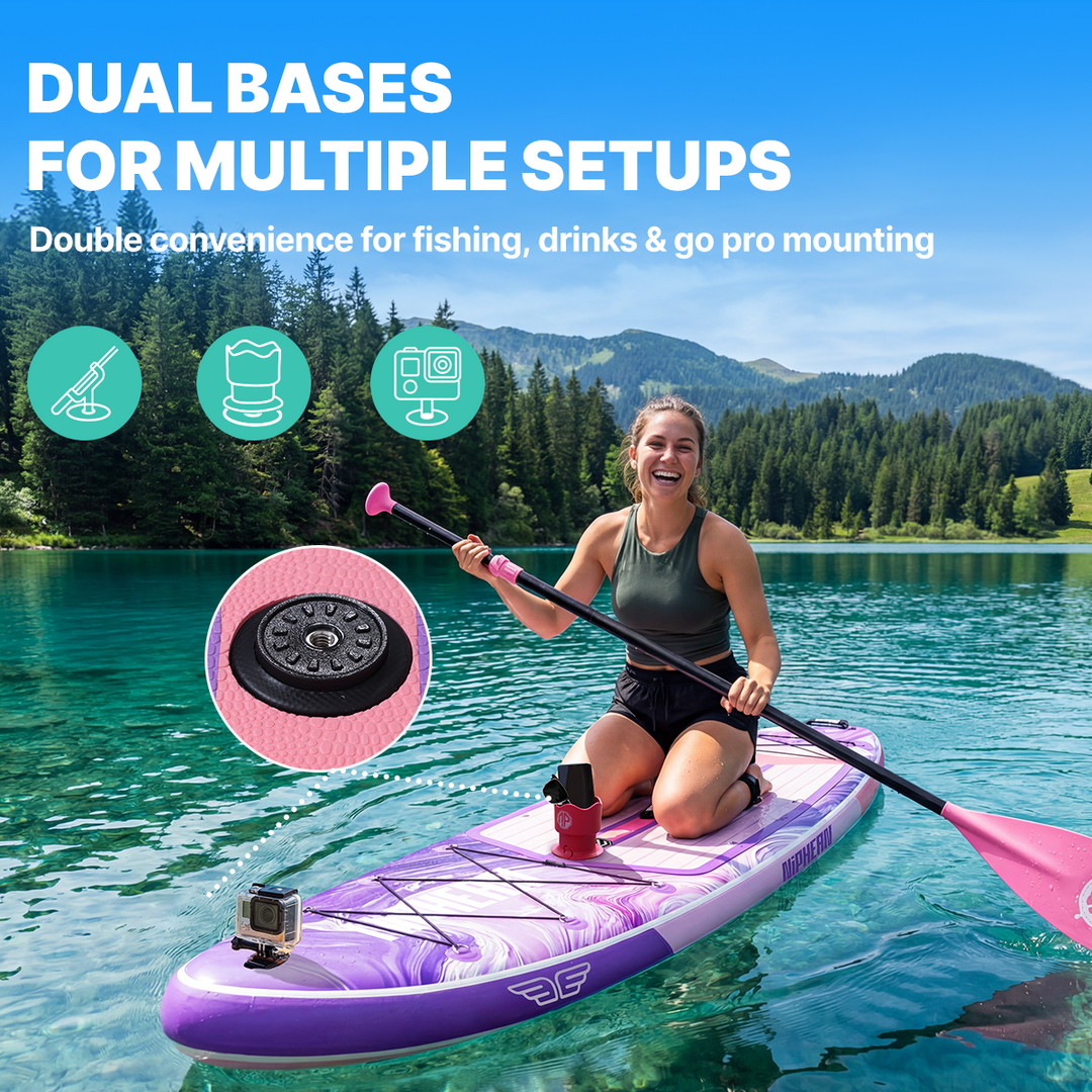 Niphean Classic Glidewing Series All-Round 11' Inflatable Stand Up Paddle Board Set|20260305001.png|Recycled materials