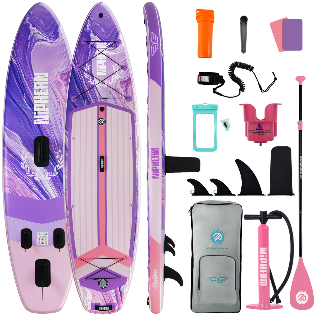 Niphean Classic Glidewing Series All-Round 11' Inflatable Stand Up Paddle Board Set|20260305001.png|Recycled materials