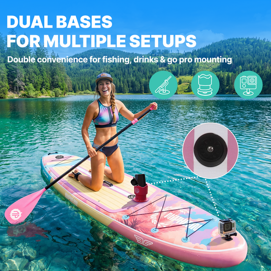 Niphean Classic Glidewing Series All-Round 11' Inflatable Stand Up Paddle Board Set|20260305001.png|Recycled materials