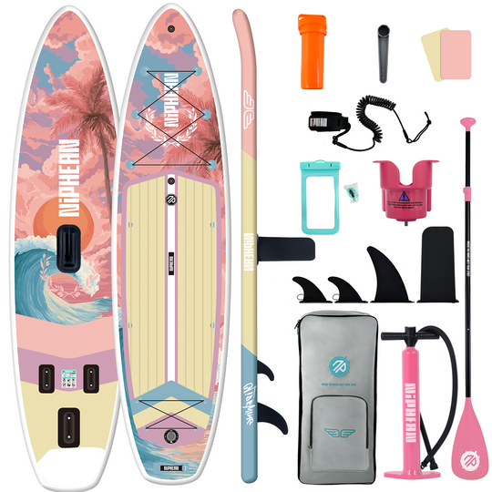 Niphean Classic Glidewing Series All-Round 11' Inflatable Stand Up Paddle Board Set|20260305001.png|Recycled materials