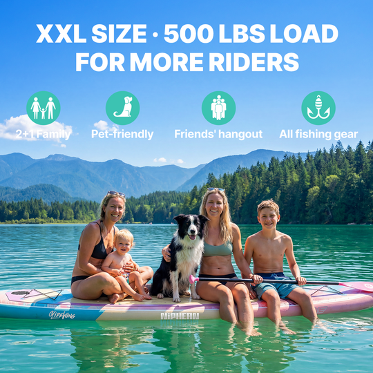 Niphean Classic Glidewing Series All-Round 11' Inflatable Stand Up Paddle Board Set|20260305001.png|Recycled materials