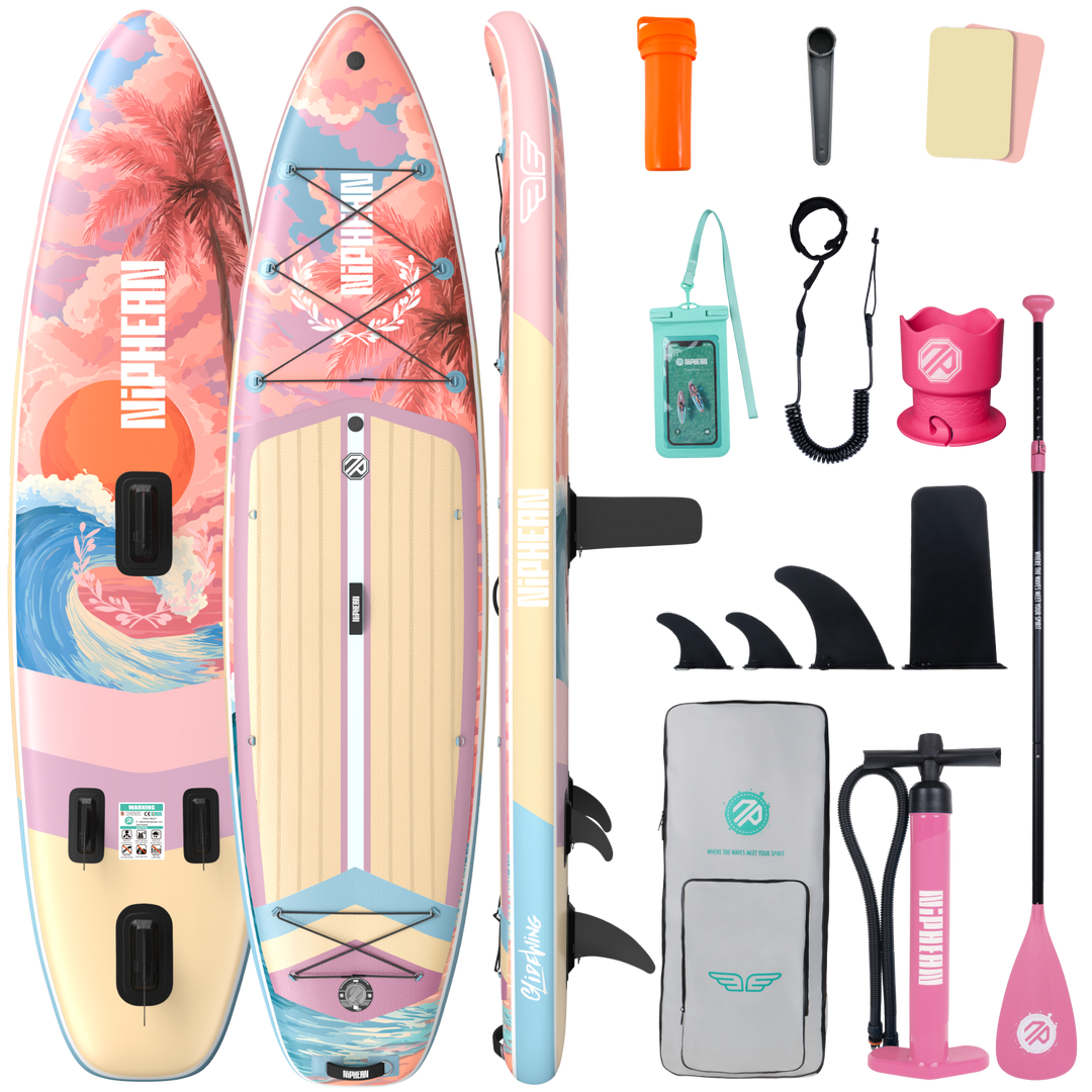 Niphean Classic Glidewing Series All-Round 11' Inflatable Stand Up Paddle Board Set