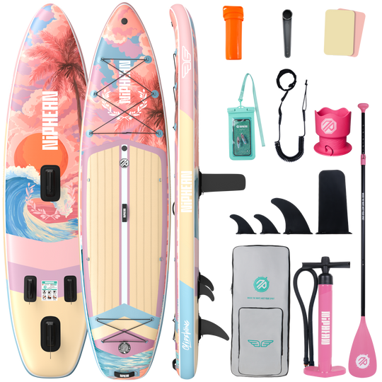 Niphean Classic Glidewing Series All-Round 11' Inflatable Stand Up Paddle Board Set