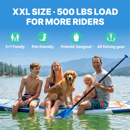 Niphean Classic Glidewing Series All-Round 11' Inflatable Stand Up Paddle Board Set|20260305001.png|Recycled materials