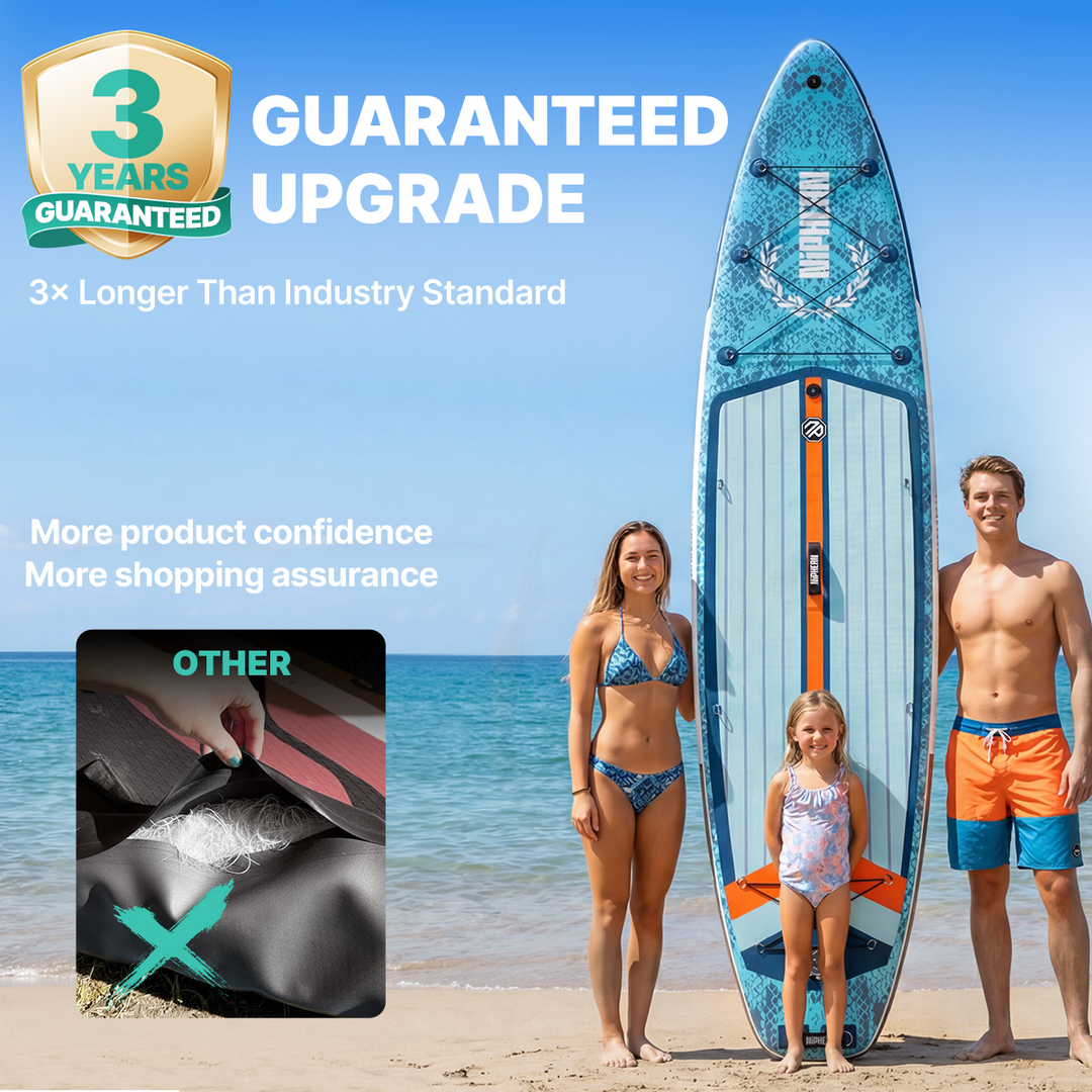 Niphean Classic Glidewing Series All-Round 11' Inflatable Stand Up Paddle Board Set|20260305001.png|Recycled materials