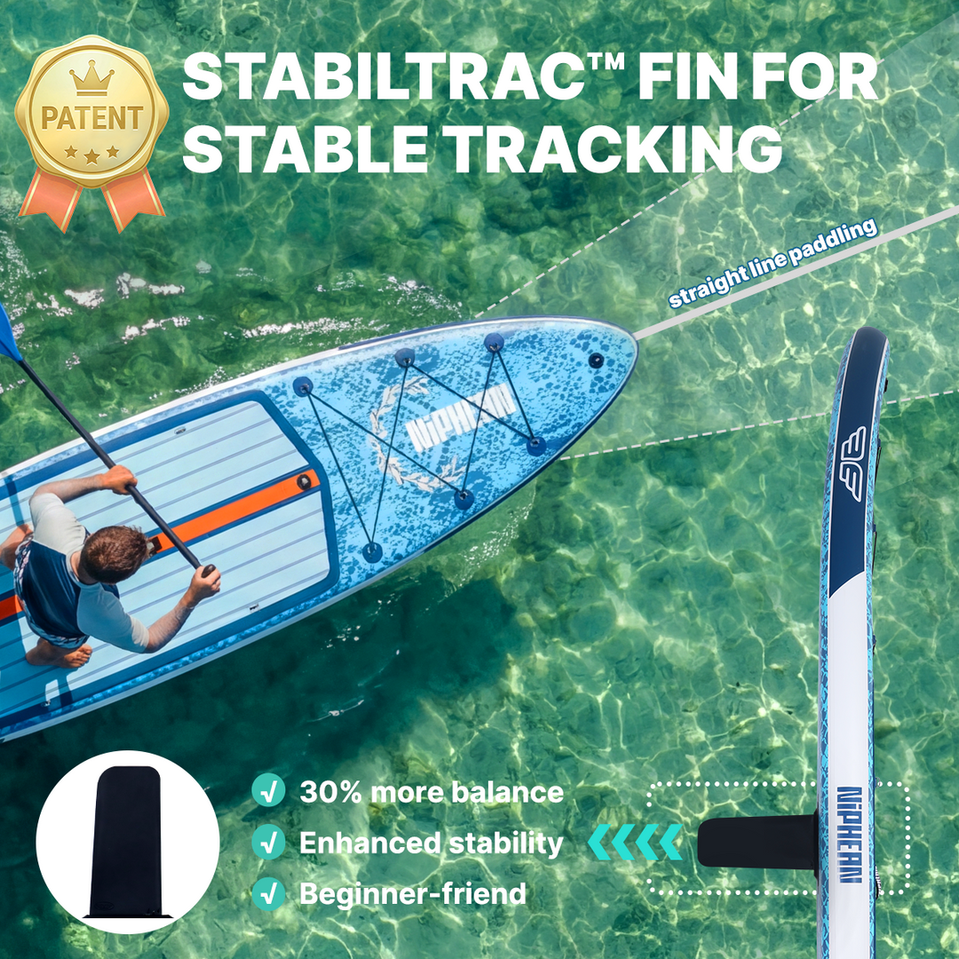 Niphean Classic Glidewing Series All-Round 11' Inflatable Stand Up Paddle Board Set|20260305001.png|Recycled materials