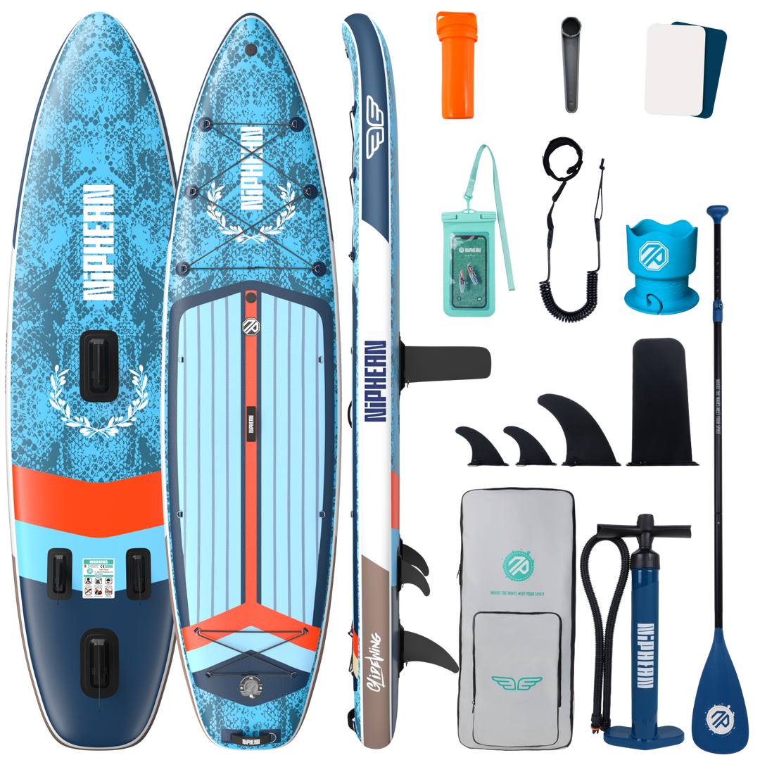 Niphean Classic Glidewing Series All-Round 11' Inflatable Stand Up Paddle Board Set