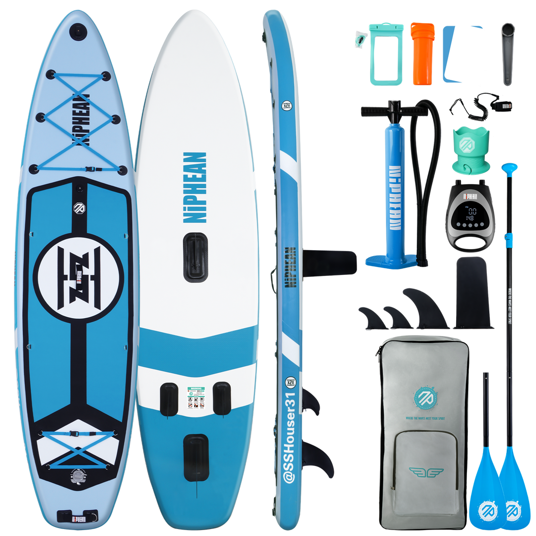 Niphean Classic Glidewing Series All-Round 11' Inflatable Stand Up Paddle Board Set