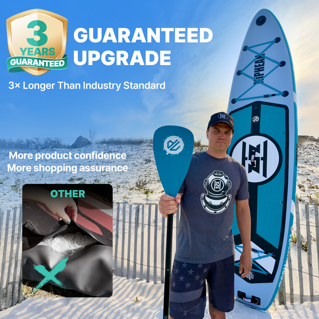 Niphean Classic Glidewing Series All-Round 11' Inflatable Stand Up Paddle Board Set|20260305001.png|Recycled materials