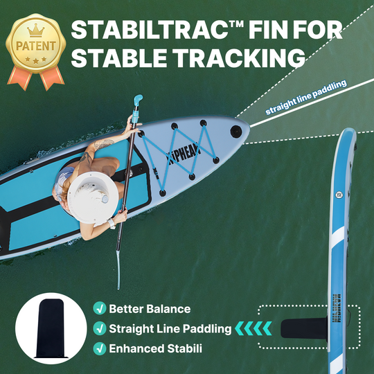 Niphean Classic Glidewing Series All-Round 11' Inflatable Stand Up Paddle Board Set|20260305001.png|Recycled materials