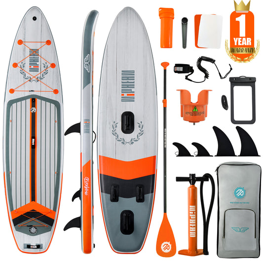Niphean 11’’ Inflatable Stand Up Paddle Board 02A with SUP Accessories
