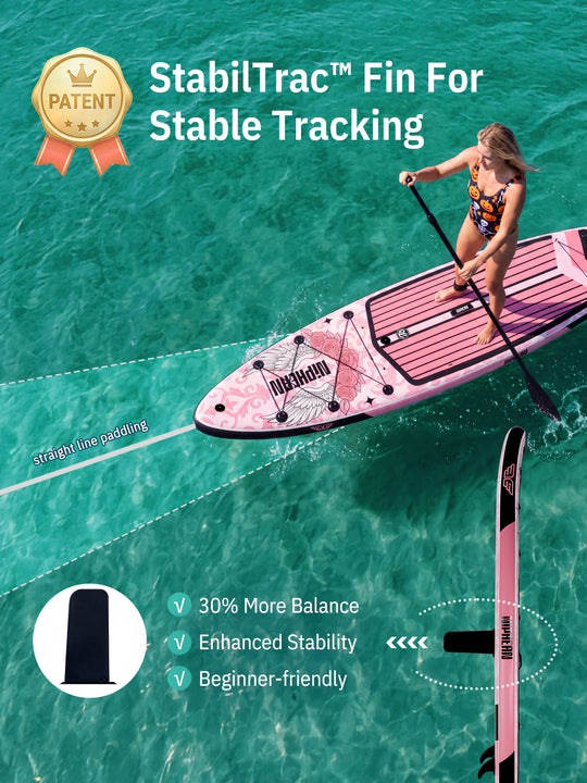 Niphean Halloween Limited Edition All-Round 11' Inflatable Stand Up Paddle Board Set - Rose Pink