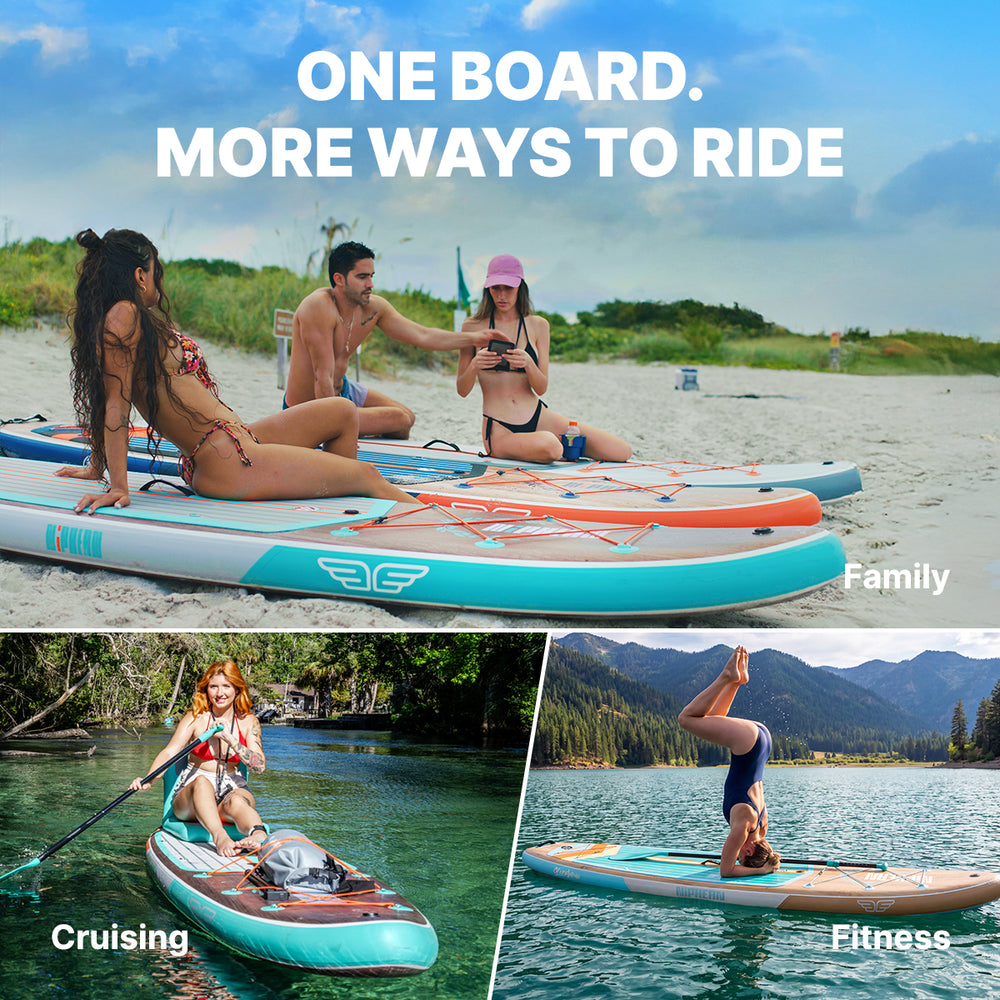 Niphean Classic Glidewing Series All-Round 11' Inflatable Stand Up Paddle Board Set
