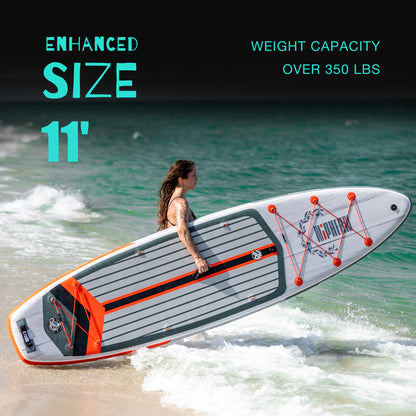 Niphean 11’’ Inflatable Stand Up Paddle Board 02A with SUP Accessories