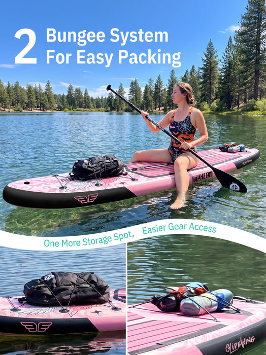 Niphean Halloween Limited Edition All-Round 11' Inflatable Stand Up Paddle Board Set - Rose Pink