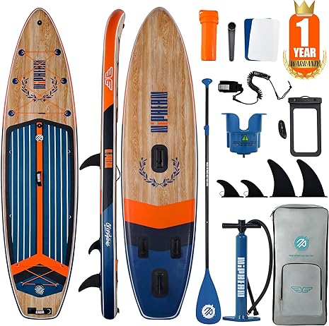 Niphean 11’’ Inflatable Stand Up Paddle Board 001A with SUP Accessories