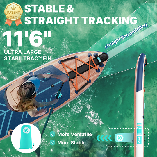 Niphean Pro All-Round 11'6" Inflatable Stand Up Paddle Board Set