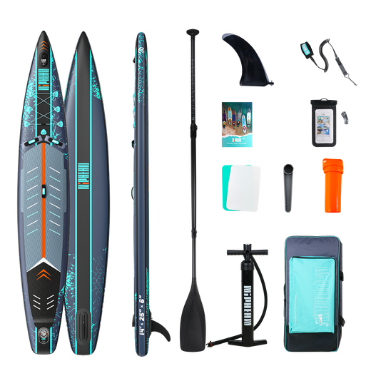 Niphean Pro Racing 14' Inflatable Stand Up Paddle Board Set