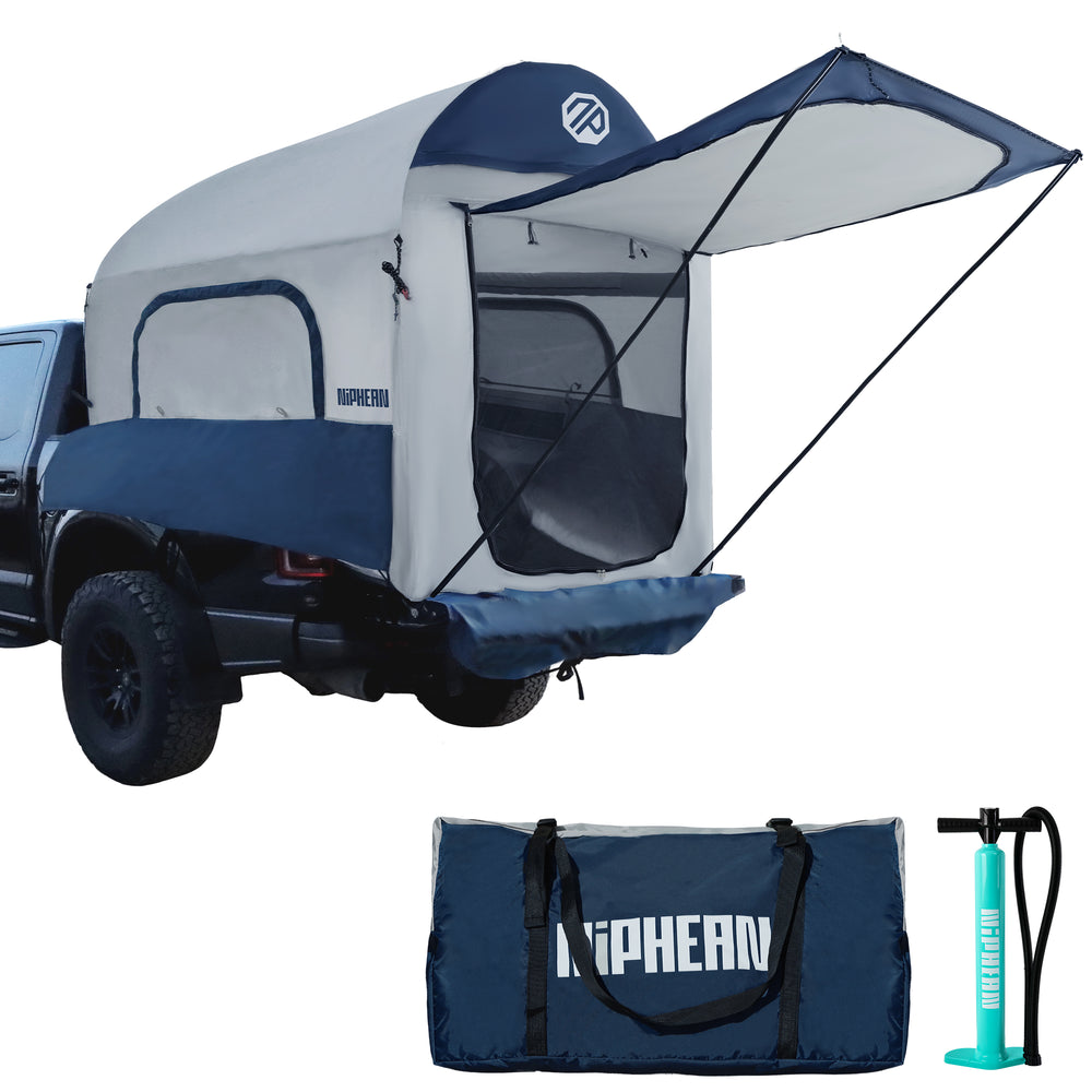 Niphean Truck Bed Tent with Awning Shade--