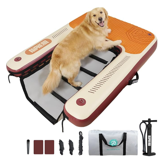 Niphean Inflatable Dog Boat Ramp