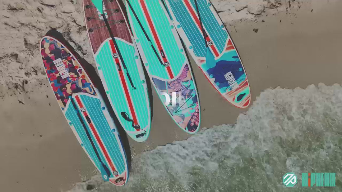 Aileron De Paddle Niphean – 4''/9''/15'' – PVC Robuste, Fixation Sans Outils – Compatible SUP Gonflable Et Surf